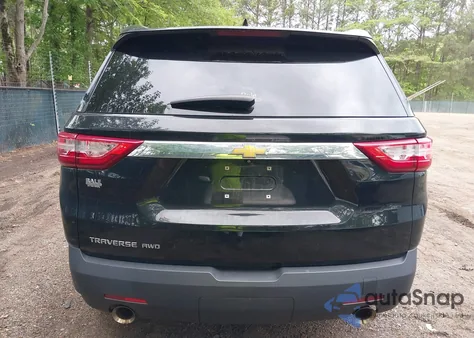 2020 Chevrolet Traverse Awd Ls z USA, uszkodzony, nr VIN 1GNEVFKWXLJ259449